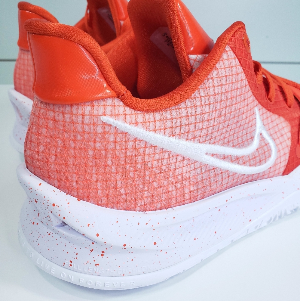 Nike Kyrie Low 4 TB Team Orange DM5041-802 Men's Basketball shoes sneakers Sz 9 - Picture 4 of 11